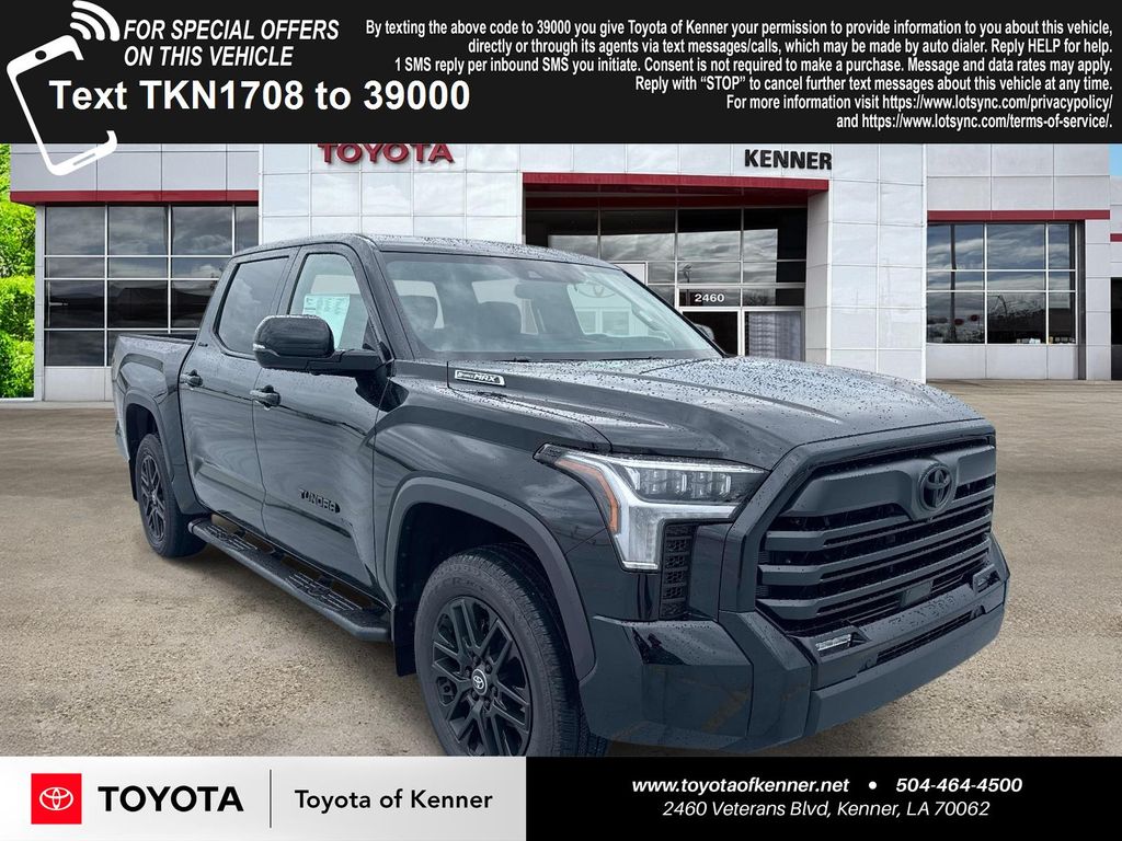 2026 Toyota Tundra Hybrid Limited Black at Toyota of Kenner