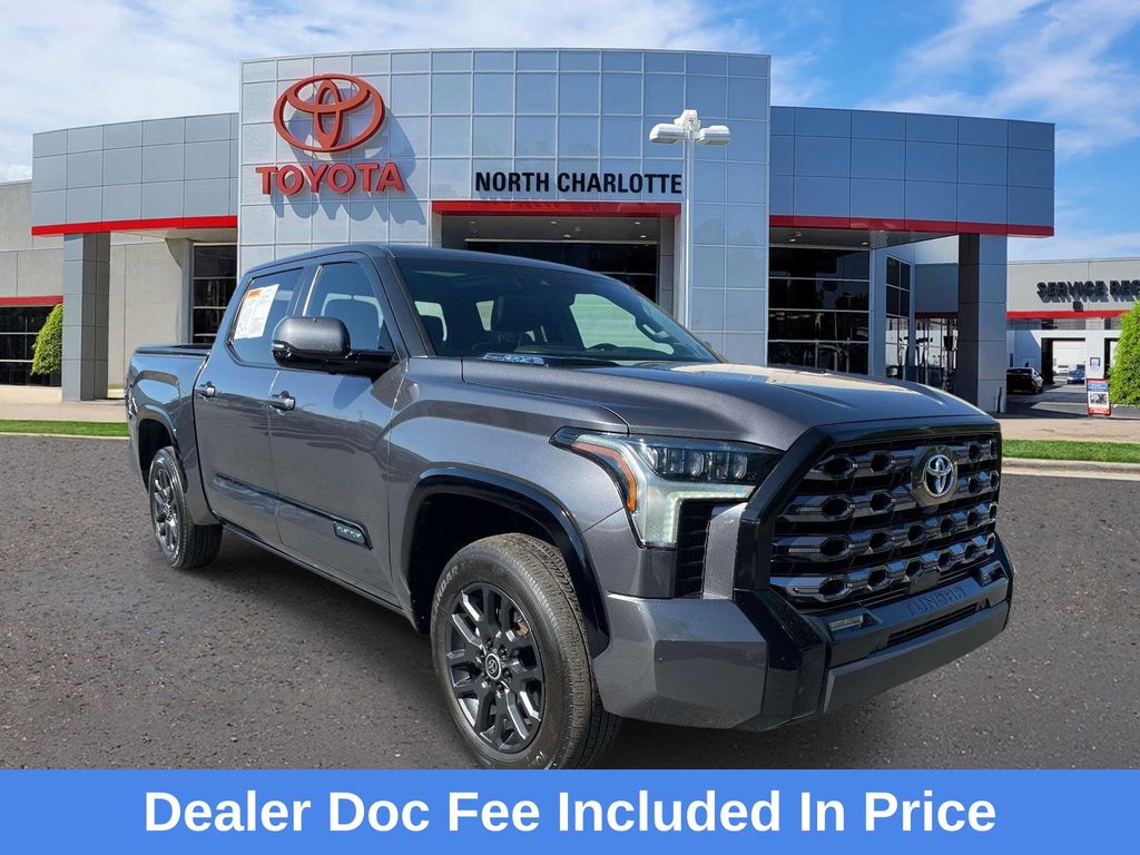 Magnetic Gray Metallic 2024 Toyota Tundra Hybrid Pickup Truck Four-Wheel Drive Automatic