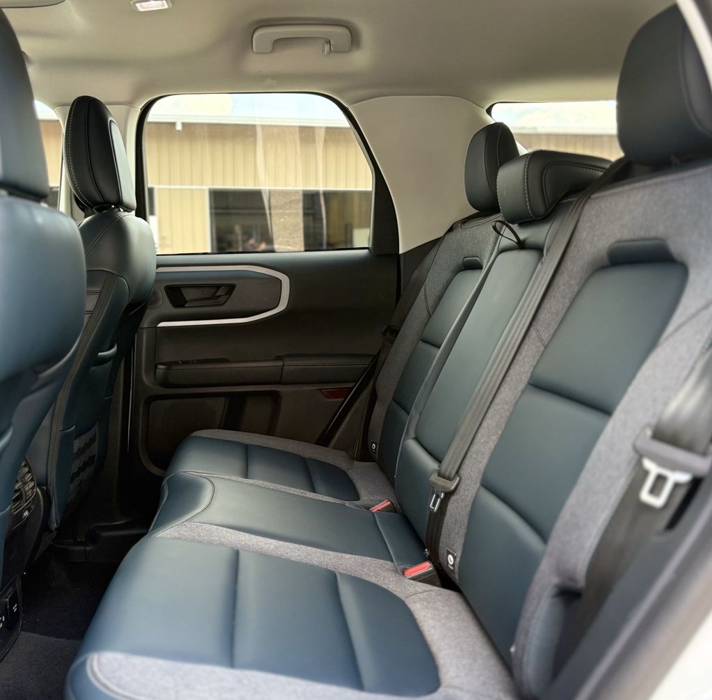 2024 Ford Bronco Sport Outer Banks White at Joe Myers Mazda Kia