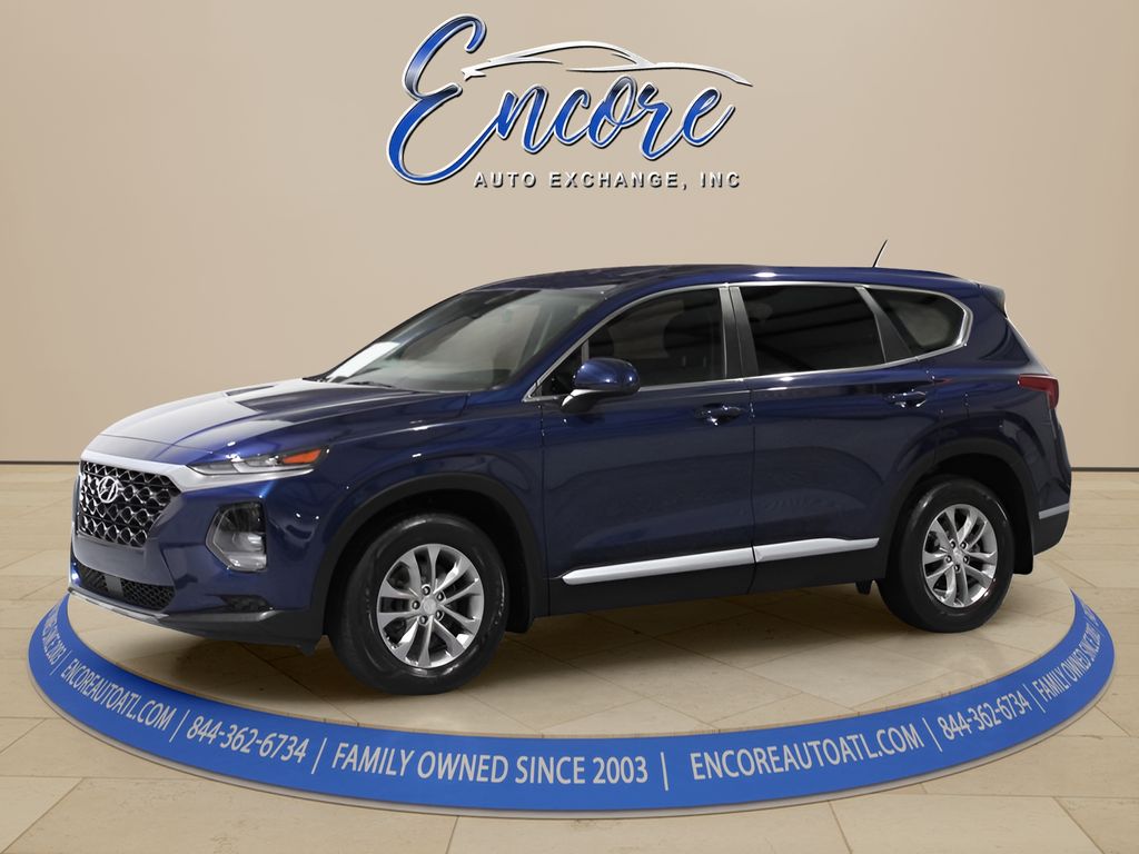 Stormy Blue 2019 Hyundai Santa Fe SUV / Crossover Front-Wheel Drive 8-Speed Automatic