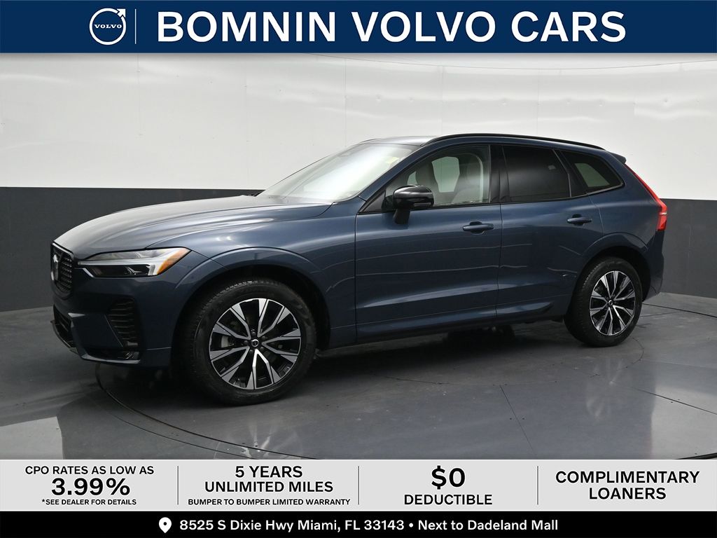 Denim Blue Metallic 2024 Volvo XC60 SUV / Crossover All-Wheel Drive Automatic