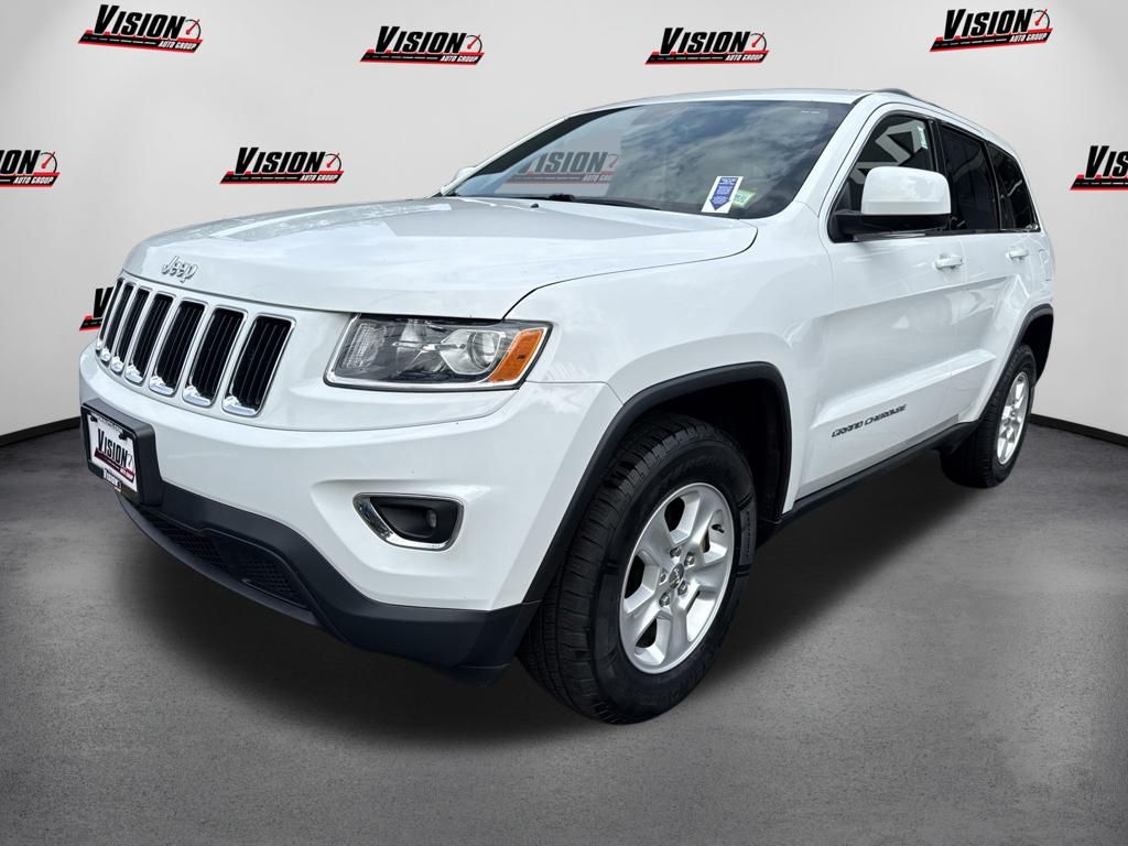 Bright White Clearcoat 2015 Jeep Grand Cherokee SUV / Crossover Four-Wheel Drive 8-Speed Automatic