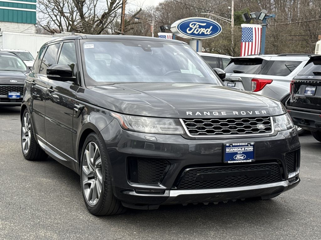 Carpathian Gray Premium Metallic 2020 Land Rover Range Rover Sport HSE 4WD SUV / Crossover All-Wheel Drive 8-Speed Automatic