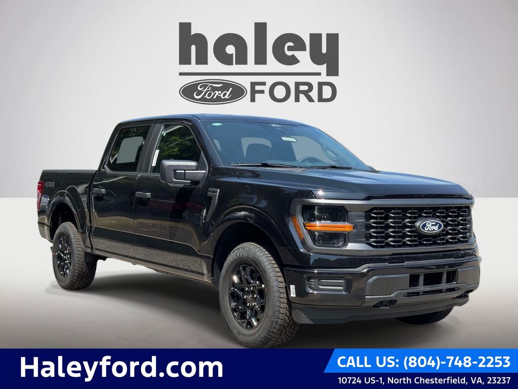 Agate Black Metallic 2026 Ford F-150 Pickup Truck Four-Wheel Drive Automatic