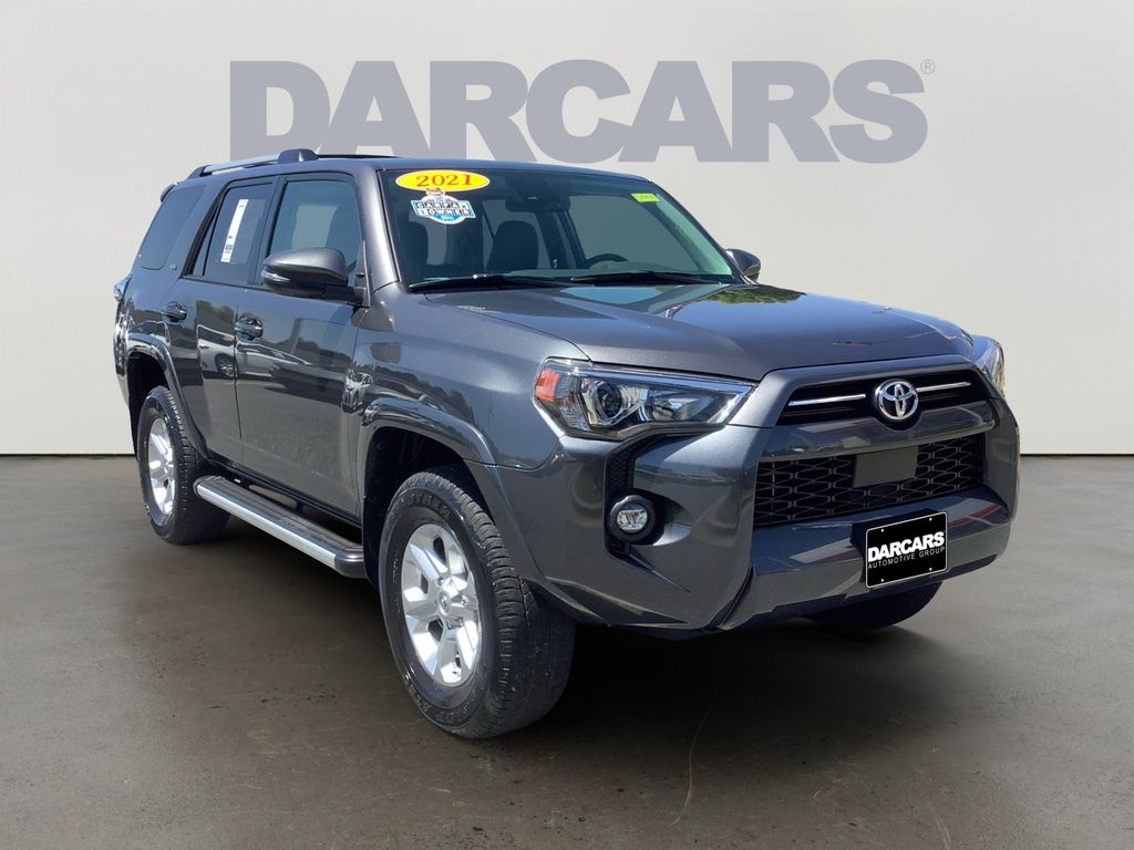 Magnetic Gray Metallic 2021 Toyota 4Runner SUV / Crossover Four-Wheel Drive 5-Speed Automatic Overdrive
