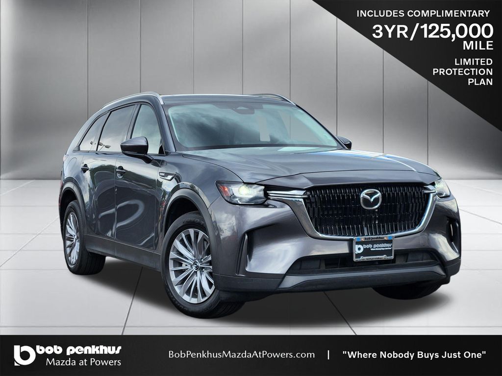 Machine Gray Metallic 2024 Mazda CX-90 SUV / Crossover All-Wheel Drive 8-Speed Automatic