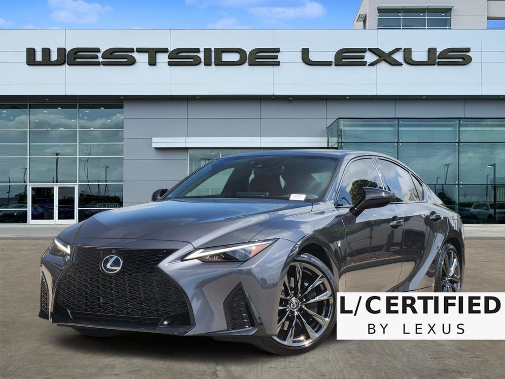 Gray 2025 Lexus IS Sedan Rear-Wheel Drive 8-Speed Automatic