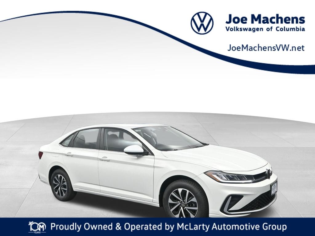 Pure White 2026 Volkswagen Jetta Sedan Front-Wheel Drive 8-Speed Automatic