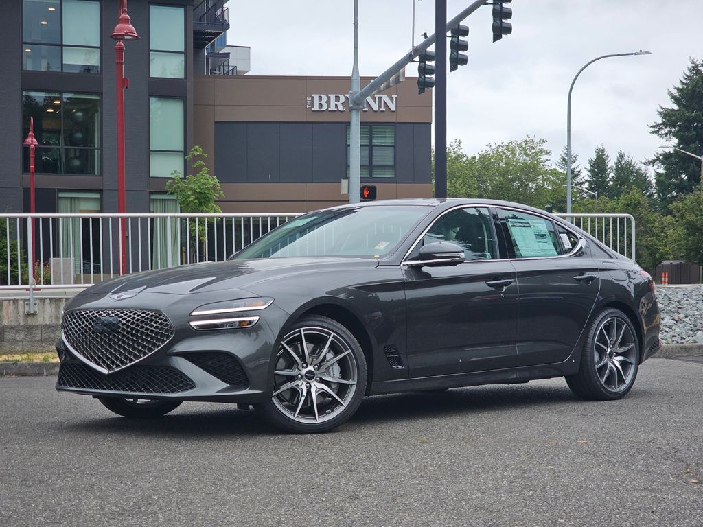 Makalu Gray 2026 Genesis G70 2.5T Prestige AWD Sedan All-Wheel Drive 8-Speed Automatic