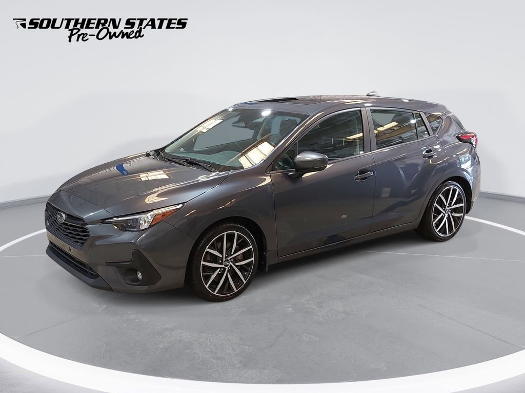 Magnetite Gray Metallic 2024 Subaru Impreza Sport AWD Wagon All-Wheel Drive Continuously Variable Transmission