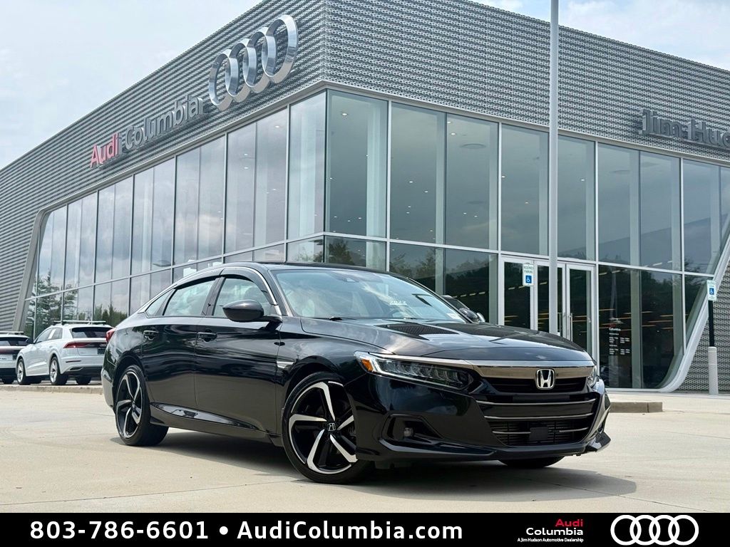 Still Night Pearl 2022 Honda Accord Sedan Front-Wheel Drive Continuously Variable Transmission