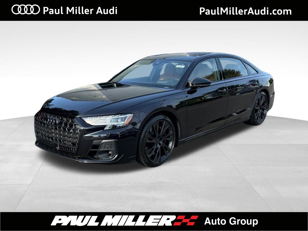 Sebring Black Crystal Effect 2026 Audi S8 Sedan All-Wheel Drive 8-Speed Automatic