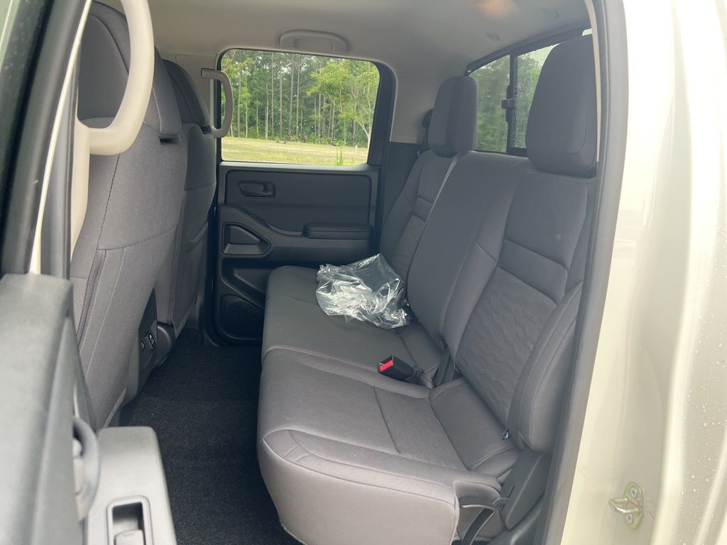 2025 Glacier White Nissan Frontier S RWD Truck