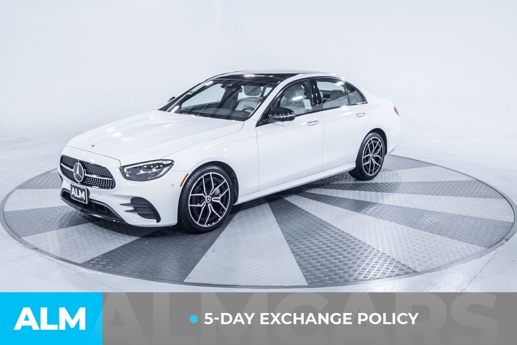 Used 2022 White Mercedes-Benz E 350 image 3