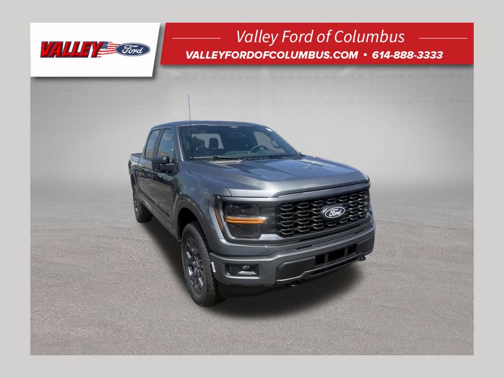 Gray 2026 Ford F-150 Pickup Truck Four-Wheel Drive Automatic