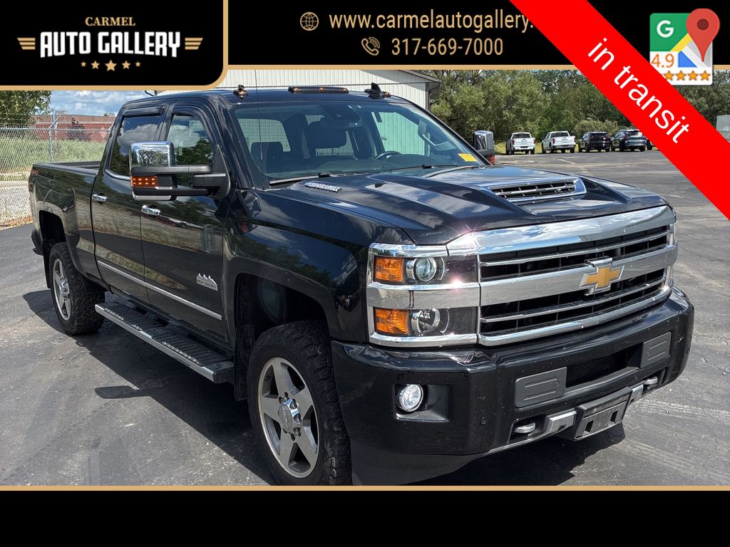 Black 2019 Chevrolet Silverado 2500HD Pickup Truck Four-Wheel Drive 6-Speed Automatic