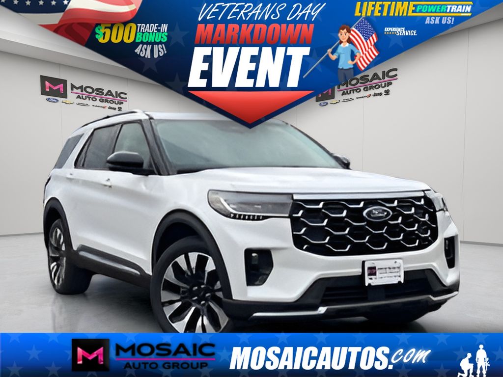 New 2025 Ford Explorer Platinum SUVs