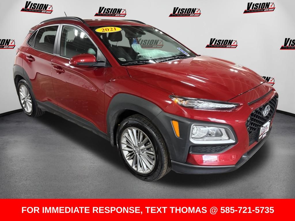 Used 2021 Red Hyundai SEL image 3