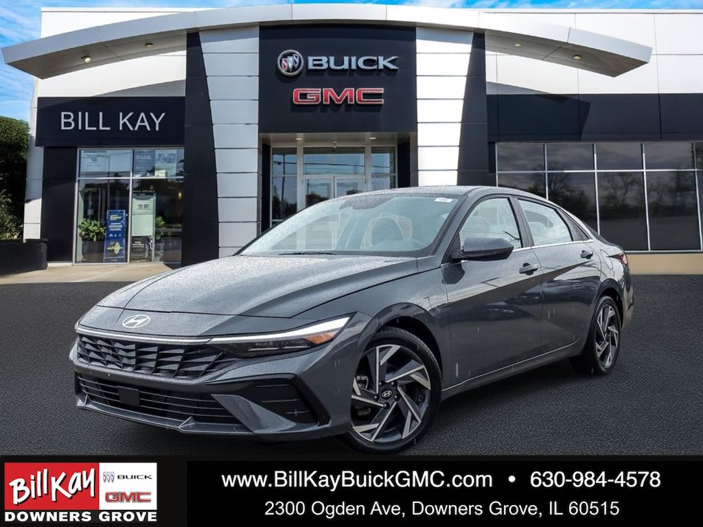 Ecotronic Gray 2025 Hyundai Elantra Sedan Front-Wheel Drive Continuously Variable Transmission