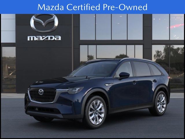 Deep Crystal Blue Mica 2026 Mazda CX-90 3.3 Turbo Preferred AWD SUV / Crossover All-Wheel Drive 8-Speed Automatic