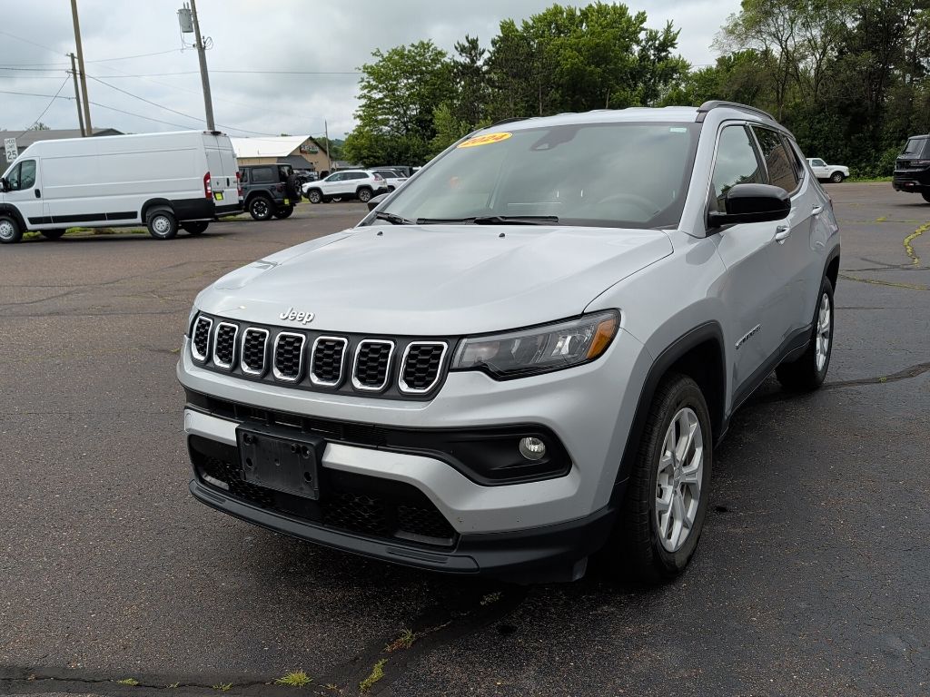 Used 2024 Jeep Compass Latitude with VIN 3C4NJDBN7RT113740 for sale in Forest Lake, Minnesota