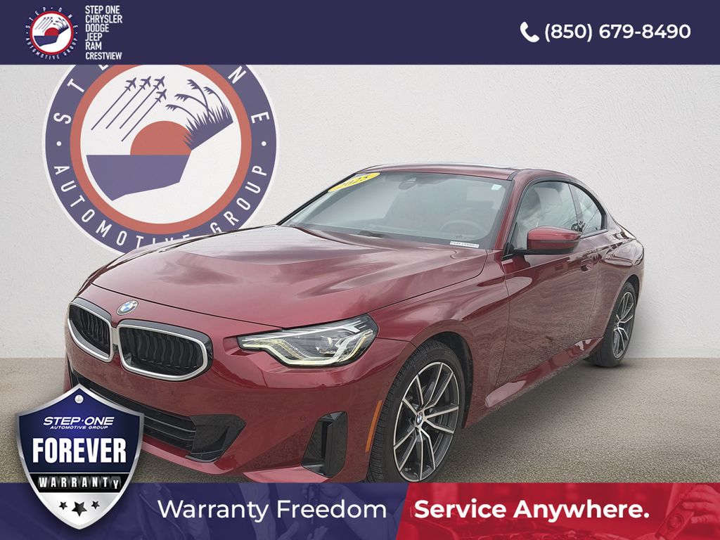 Red Metallic 2025 BMW 2 Series 230i Coupe xDrive Coupe All-Wheel Drive 8-Speed Automatic