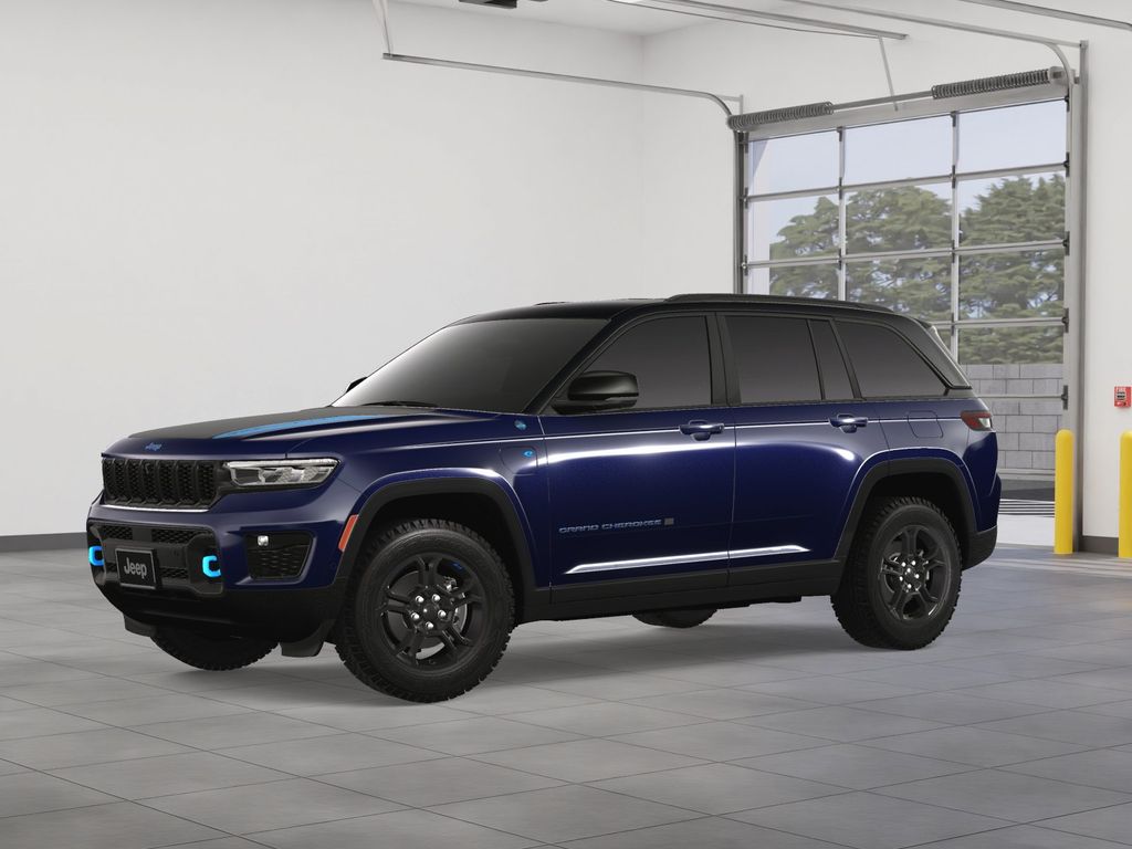 New 2024 Black Jeep Trailhawk 4xe image 2