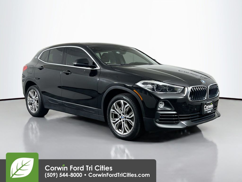 Black Sapphire Metallic 2020 BMW X2 sDrive28i FWD SUV / Crossover Front-Wheel Drive 8-Speed Automatic