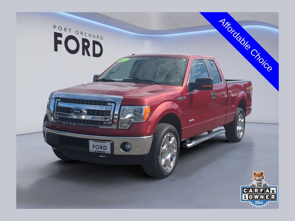 Ruby Red Metallic 2014 Ford F-150 Pickup Truck Four-Wheel Drive 6-Speed Automatic