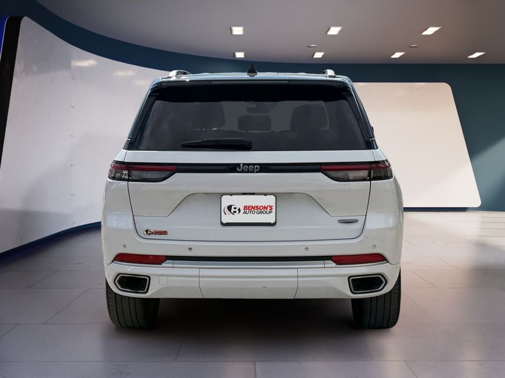 Bright White Clearcoat 2022 Jeep Grand Cherokee Summit RWD SUV / Crossover 4X2 8-Speed Automatic