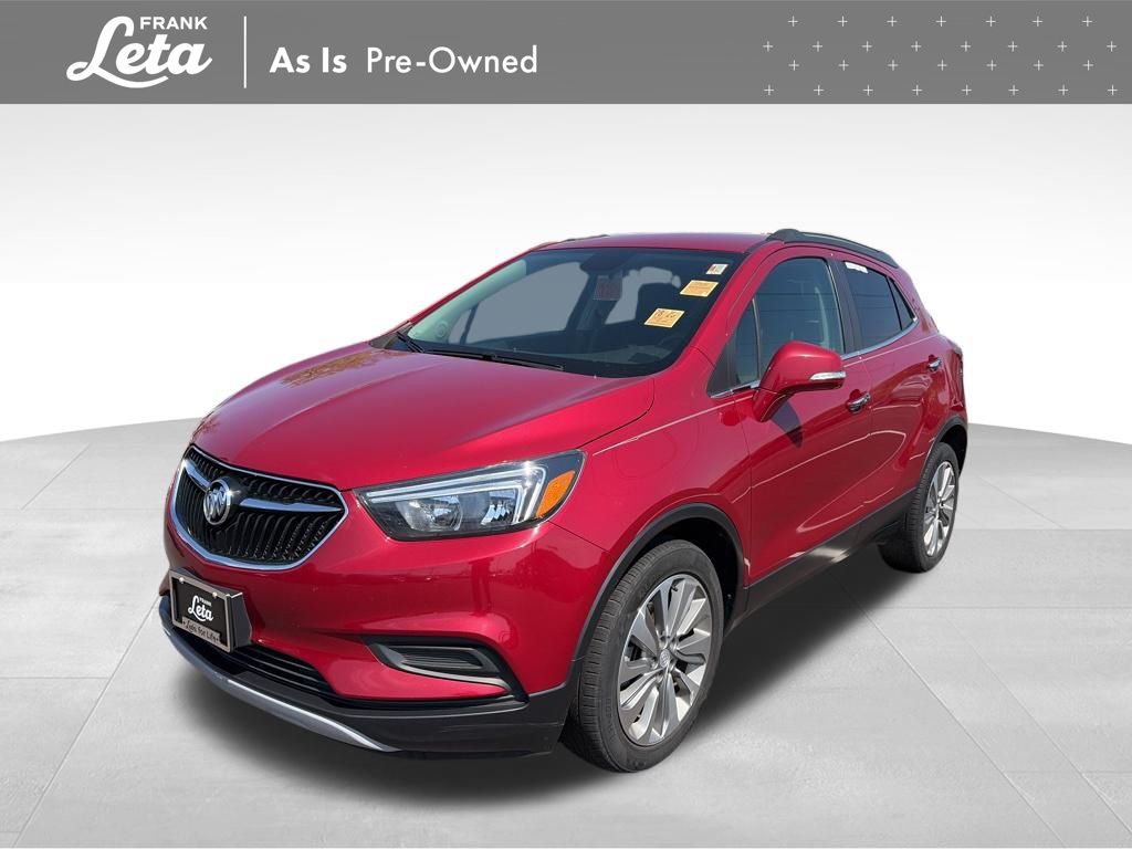 Winterberry Red Metallic 2018 Buick Encore Preferred FWD SUV / Crossover Front-Wheel Drive 6-Speed Automatic Overdrive