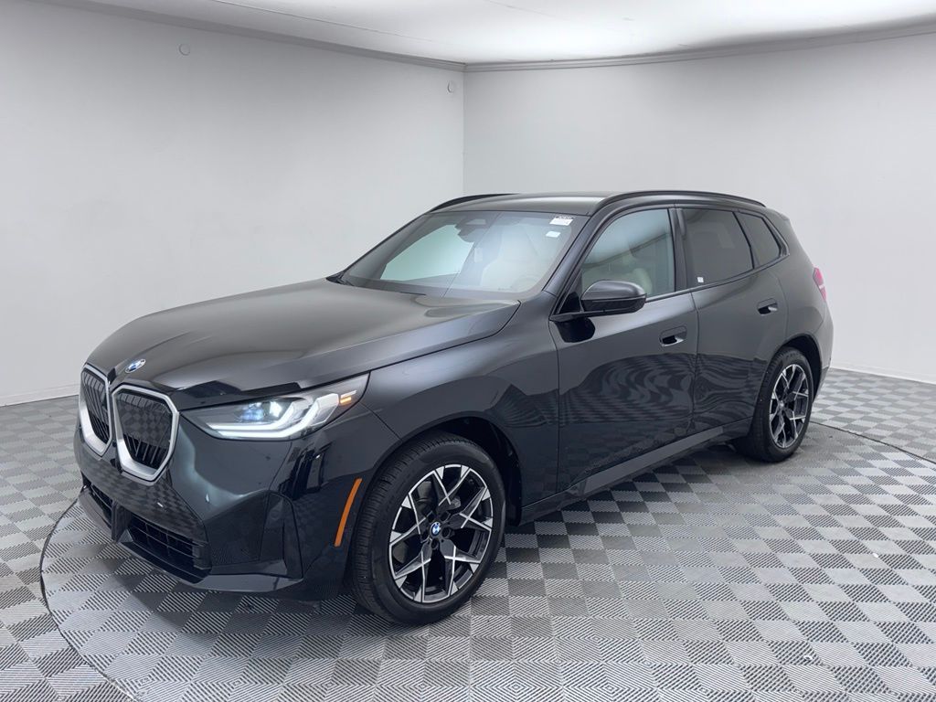 Black Sapphire Metallic 2025 BMW X3 SUV / Crossover All-Wheel Drive 8-Speed Automatic