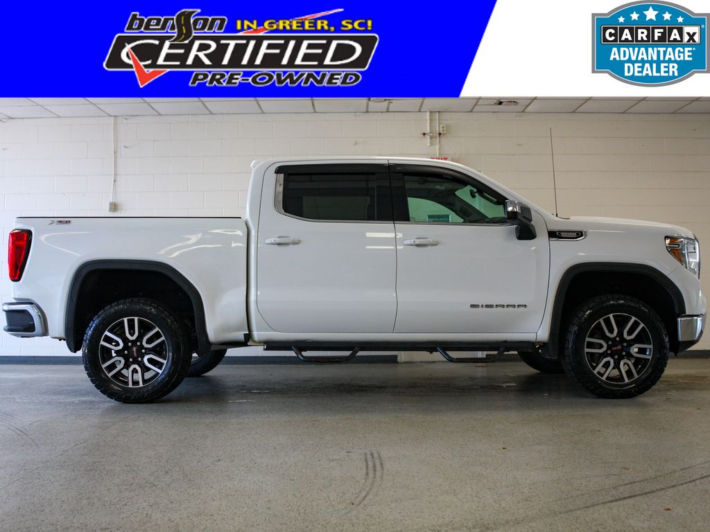 Summit White 2021 GMC Sierra 1500 Pickup Truck Four-Wheel Drive Automatic