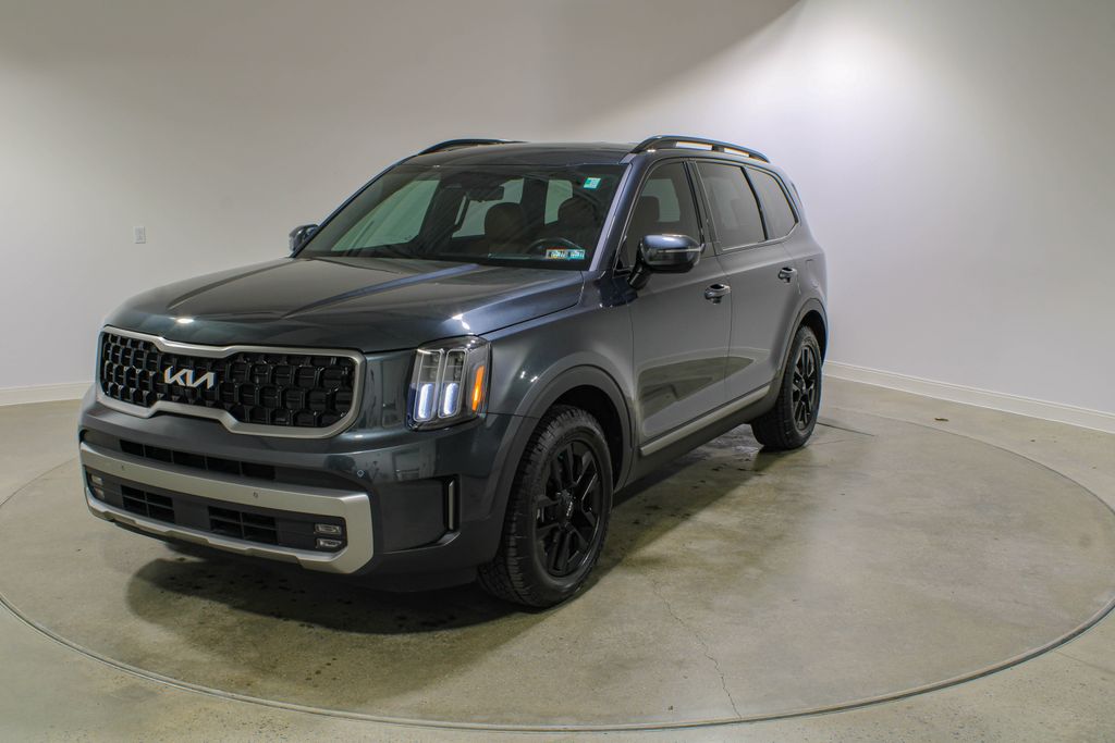 Gravity Gray 2023 Kia Telluride SX-X-Pro AWD SUV / Crossover All-Wheel Drive 8-Speed Automatic