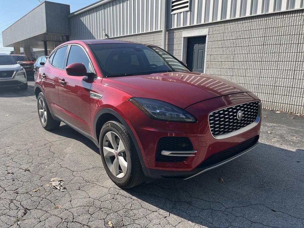 Red 2022 Jaguar E-PACE SUV / Crossover All-Wheel Drive 9-Speed Automatic