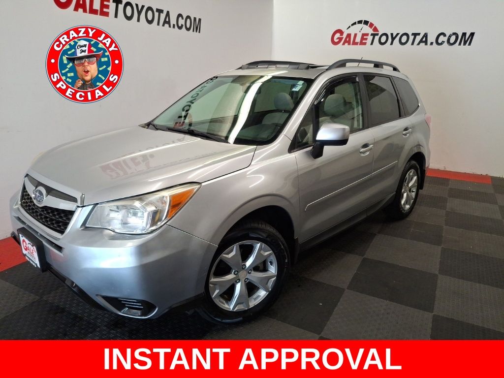 Ice Silver Metallic 2014 Subaru Forester SUV / Crossover All-Wheel Drive Continuously Variable Transmission