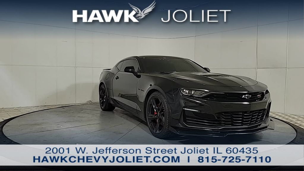 Black 2023 Chevrolet Camaro Coupe Rear-Wheel Drive Automatic