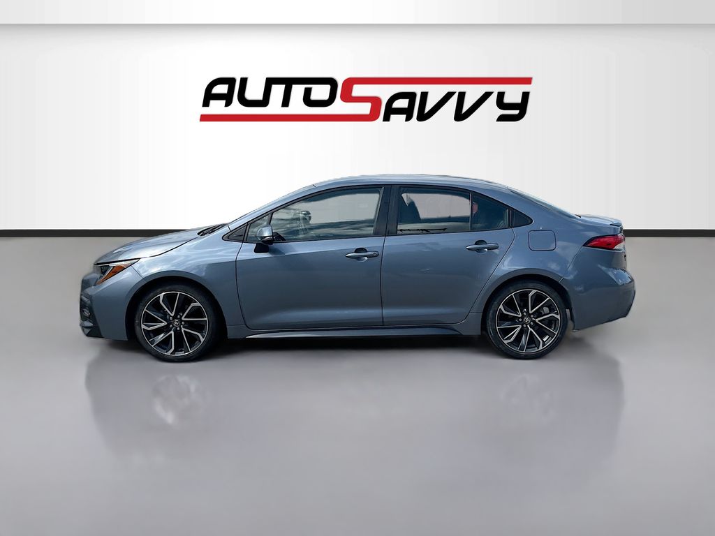 Used 2022 Blue Toyota SE image 4