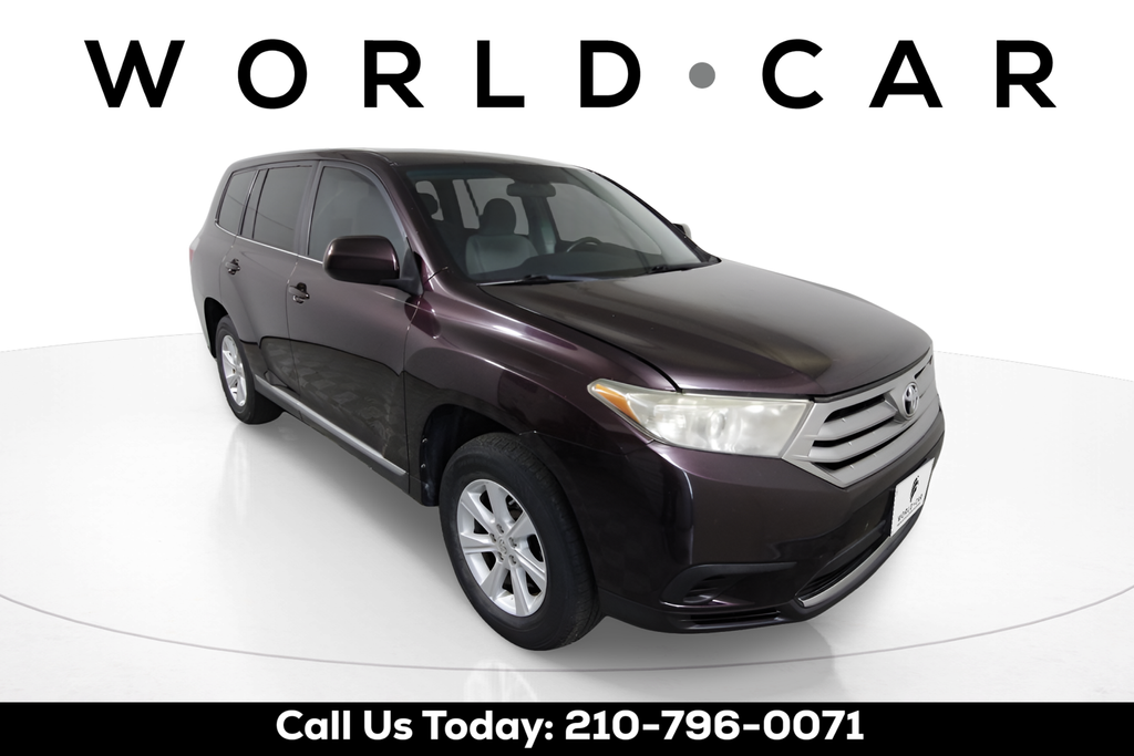 Red (Sizzling Crimson Mica) 2013 Toyota Highlander SUV / Crossover 5-Speed Automatic Overdrive