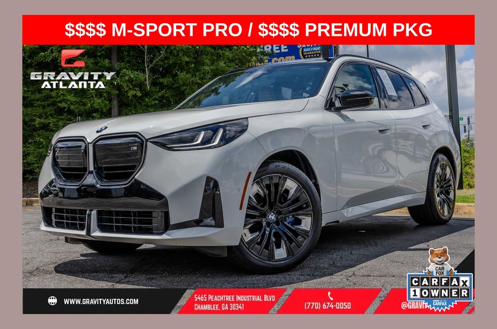Alpine White 2025 BMW X3 SUV / Crossover All-Wheel Drive 8-Speed Automatic