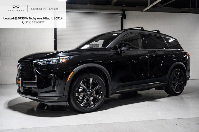 Mineral Black/Graphite Shadow 2026 INFINITI QX60 SUV / Crossover All-Wheel Drive 9-Speed Automatic