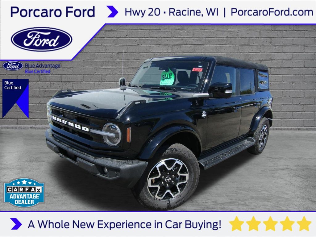 Shadow Black 2025 Ford Bronco SUV / Crossover Four-Wheel Drive Automatic