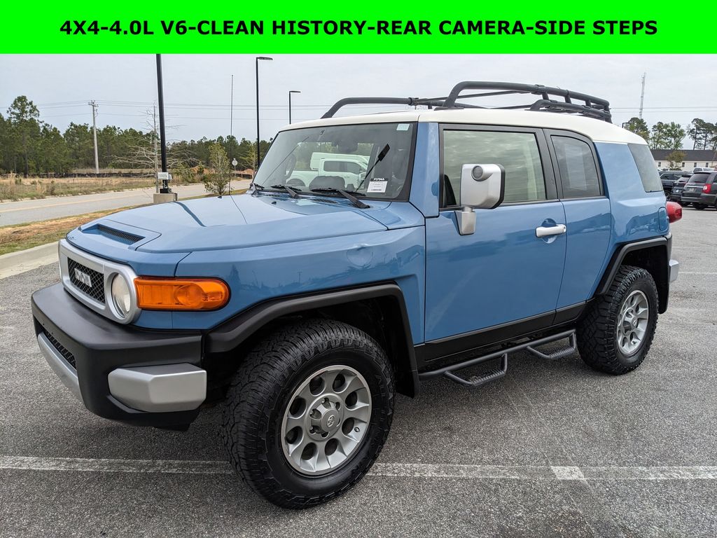 Cavalry Blue 2012 Toyota FJ Cruiser 4WD SUV / Crossover Four-Wheel Drive 5-Speed Automatic