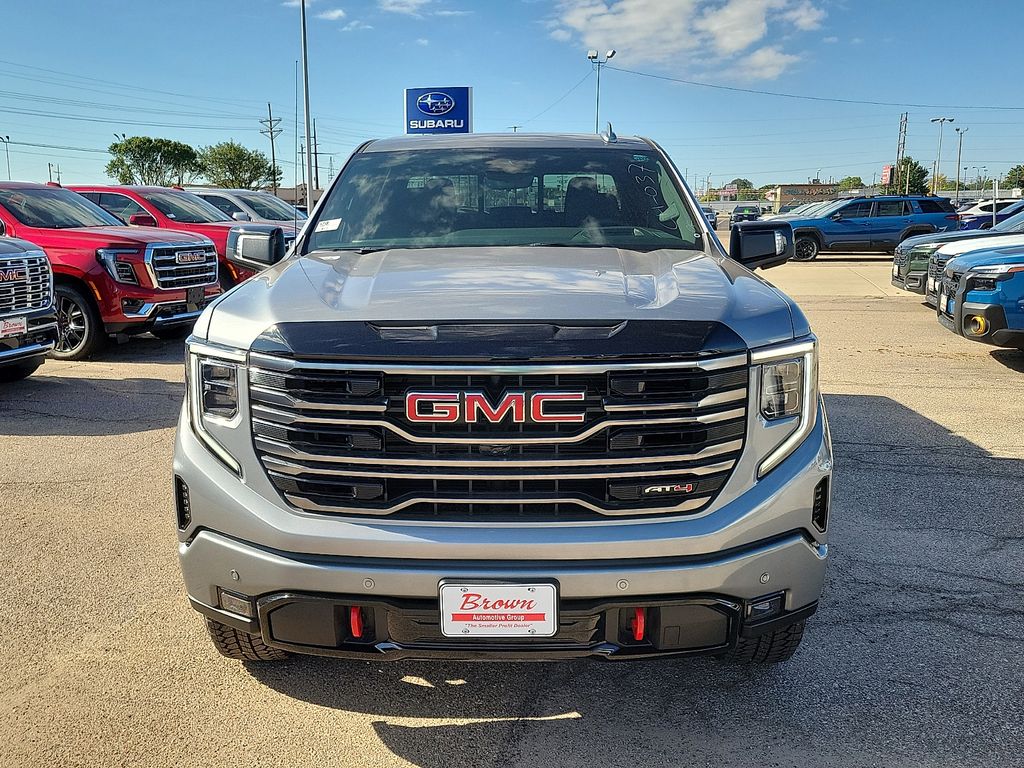 2026 GMC Sierra 1500 AT4 Silver at Brown Buick GMC