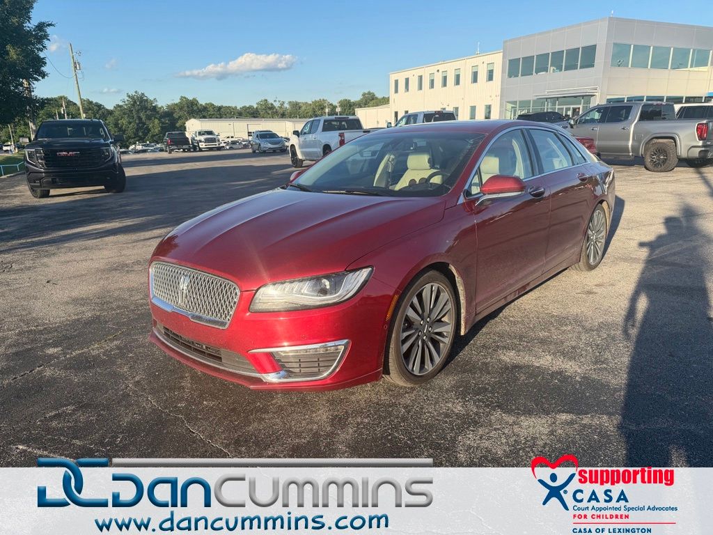 Ruby Red Metallic 2019 Lincoln MKZ Sedan Front-Wheel Drive 6-Speed Automatic