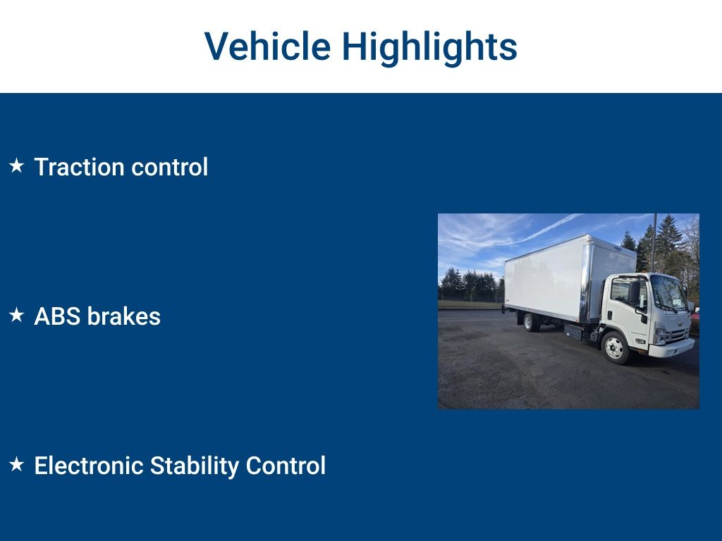 2024 Chevrolet 5500 HD LCF Diesel DRY VAN BODY