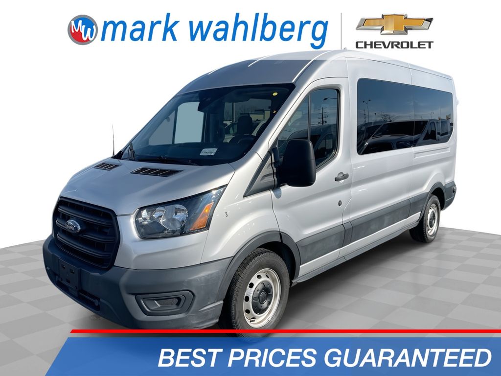 2020 Ford Transit Passenger 350 XL Medium Roof LWB RWD with Sliding Passenger-Side Door