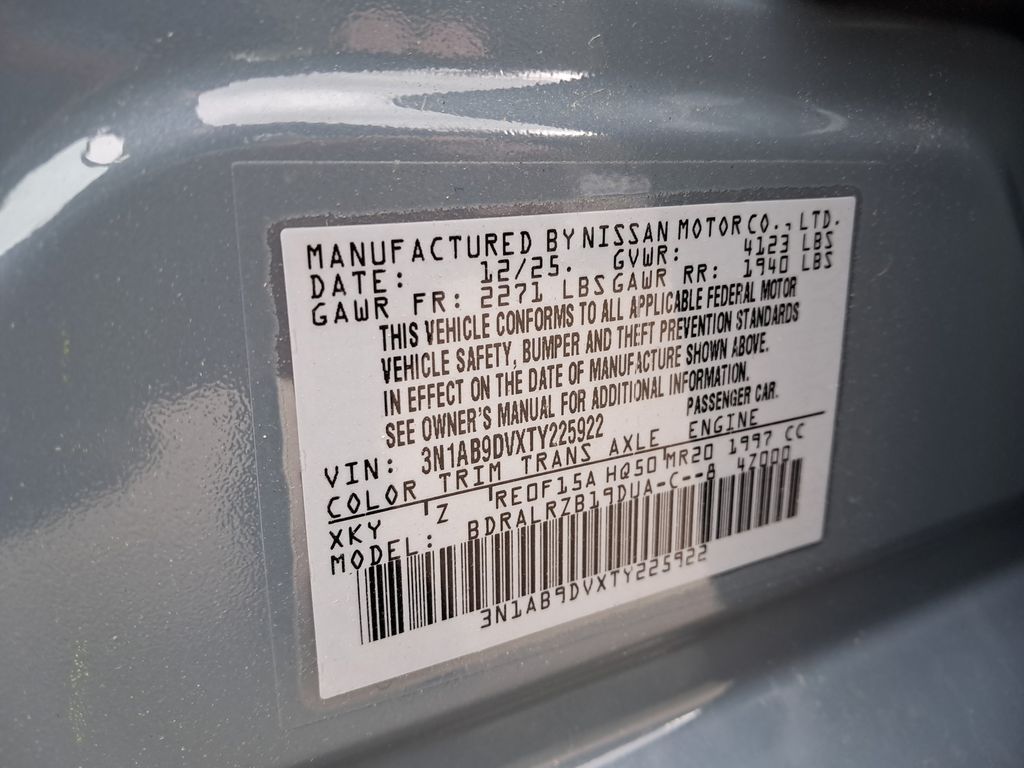 2026 Nissan Sentra SR Gray at Bob Ruth Ford