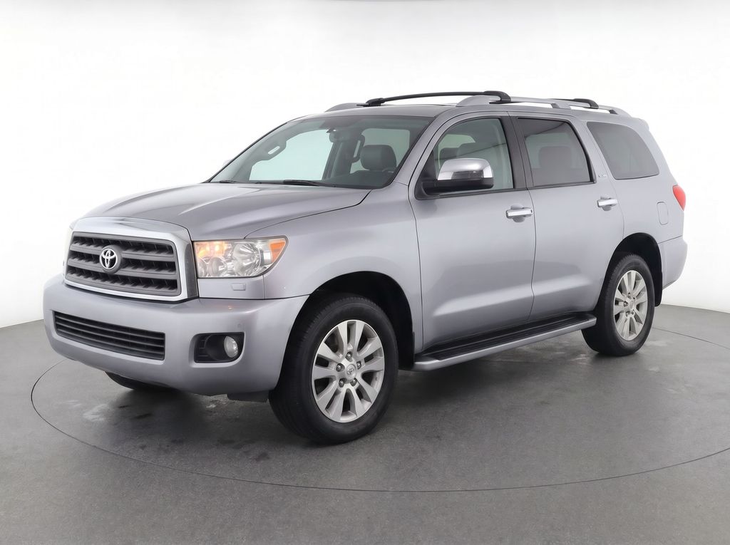 Silver Sky Metallic 2017 Toyota Sequoia Limited 4WD SUV / Crossover Four-Wheel Drive 6-Speed Automatic