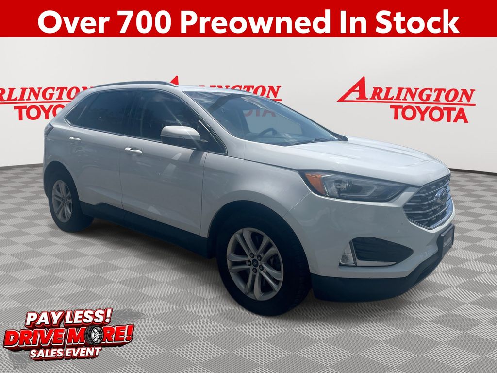 Oxford White 2020 Ford Edge SUV / Crossover All-Wheel Drive 8-Speed Automatic